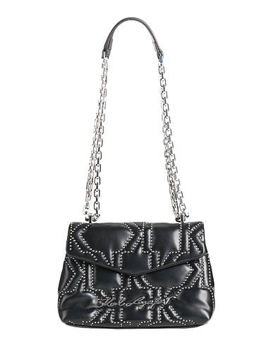 KARL LAGERFELD Borsa a spalla Nero 100% Poliuretano