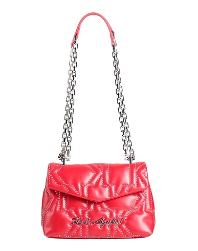 KARL LAGERFELD Shoulder bag Red 100% Polyurethane