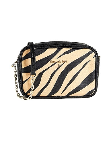 PATRIZIA PEPE Cross-body bags Black Leather