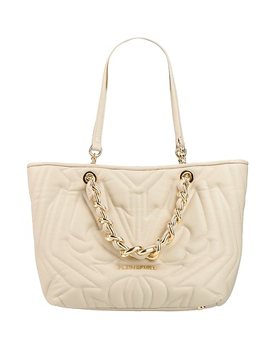 PLEIN SPORT Handbag Off white 100% Polyurethane