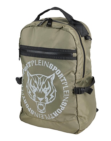 PLEIN SPORT Rucksacks Grey 100% Polyester