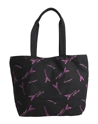 KARL LAGERFELD Shoulder bag Black 60% Recycled cotton, 40% Cotton