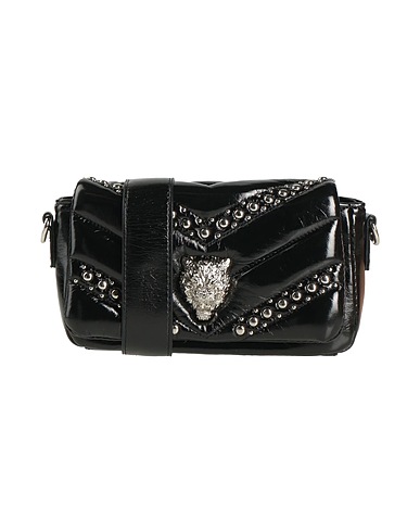 PLEIN SPORT Across-body bag Black 100% Polyurethane