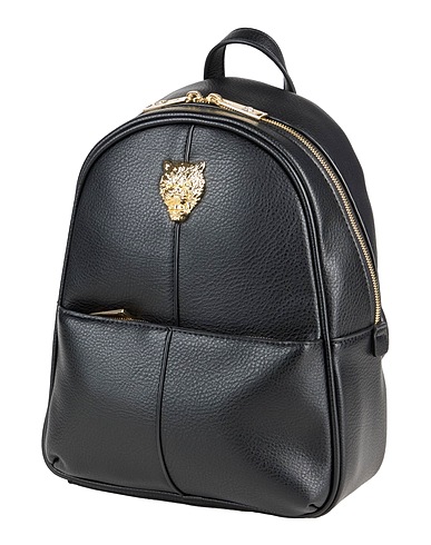 PLEIN SPORT Zaini Nero 100% Poliuretano