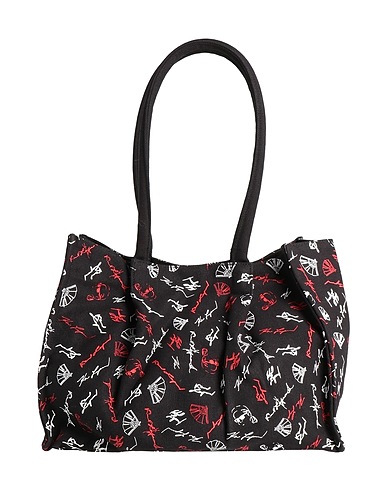 KARL LAGERFELD Handbag Black 60% Recycled cotton, 40% Cotton