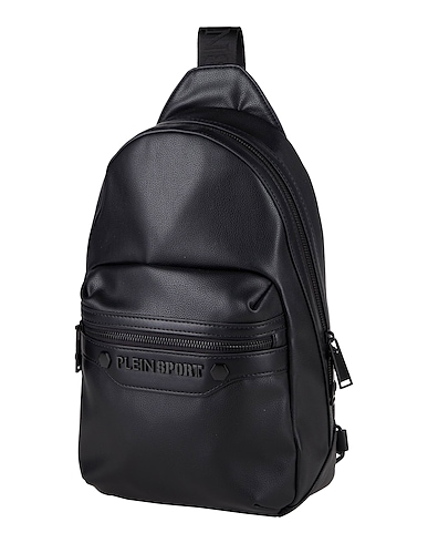 PLEIN SPORT Mochilas NERO 100% Poliuretano