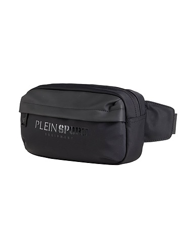 PLEIN SPORT Belt Bags Black Textile fibres