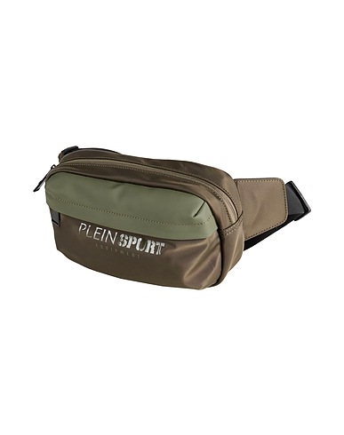 PLEIN SPORT Marsupi Verde militare Fibre tessili
