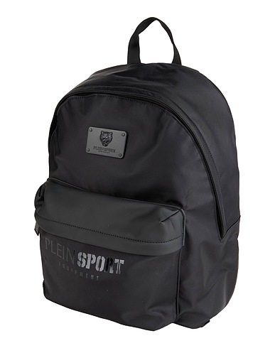 PLEIN SPORT Zaini Nero Fibre tessili