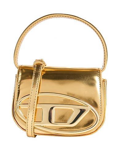 DIESEL Bolsos Oro 100% Piel de bovino