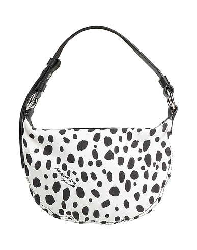 MOSCHINO JEANS Handbag White 100% Cotton