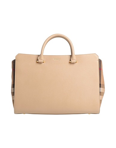 BURBERRY Handbag Beige 100% Bull skin, Cotton