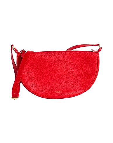 BURBERRY Borsa a tracolla Rosso 100% Pelle di vitello