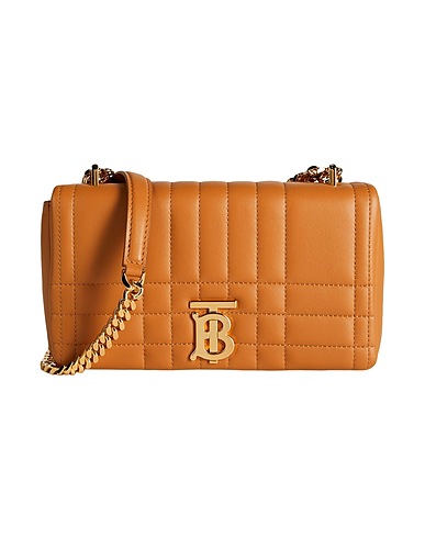 BURBERRY Bolso con bandolera Camel 100% Piel de cordero