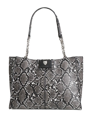 PLEIN SPORT Shoulder bag Charcoal 100% Polyurethane