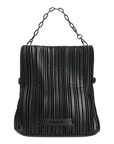 KARL LAGERFELD Handbag Black 58% Recycled polyurethane, 42% Polyurethane
