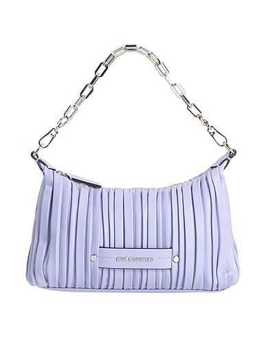 KARL LAGERFELD Handbag Lilac 58% Recycled polyurethane, 42% Polyurethane