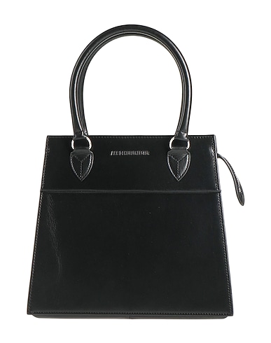 ANN DEMEULEMEESTER Handbag Black Calfskin