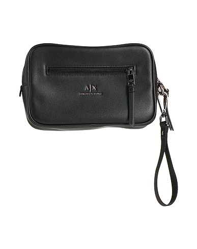 ARMANI EXCHANGE Handbag Black 100% Polyester