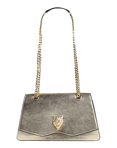 PLEIN SPORT Schultertasche Platin 100% Polyurethan