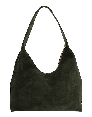 MANSUR GAVRIEL Shoulder bag Dark green Leather