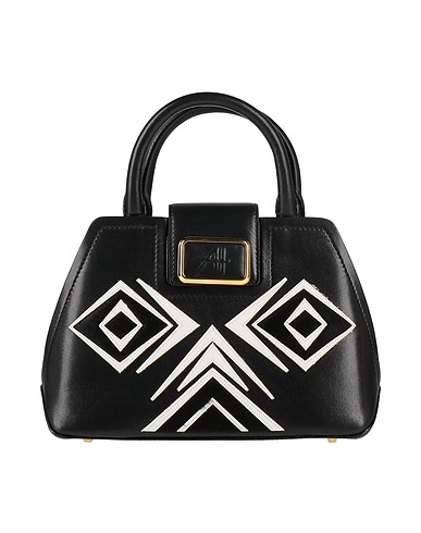 ALBERTA FERRETTI Handbag Black Leather