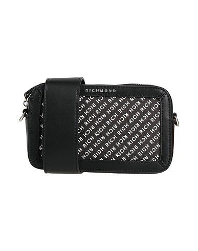 RICHMOND Across-body bag Black 100% Polyurethane