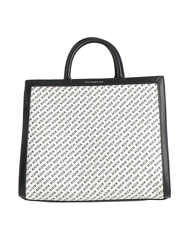 RICHMOND Borsa a mano Bianco 100% Poliuretano