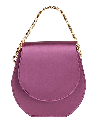 ALBERTA FERRETTI Borsa a mano Fibre tessili, Pelle