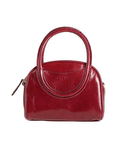 STAUD Handbag Garnet Leather