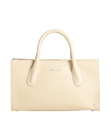 BLUMARINE Borsa a mano Panna 100% Pelle di bovino