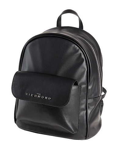 JOHN RICHMOND Rucksacks Black 100% Synthetic fibers