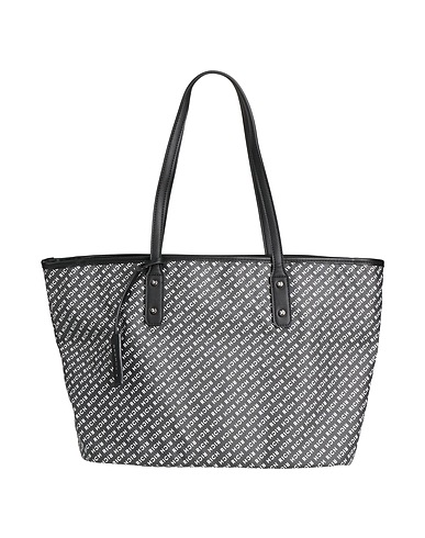RICHMOND Borsa a mano Nero 100% Poliuretano