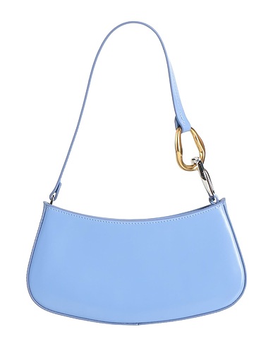 STAUD Handbag Light blue Leather
