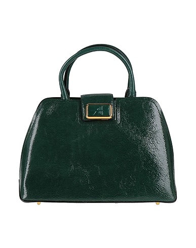ALBERTA FERRETTI Handbag Dark green Leather
