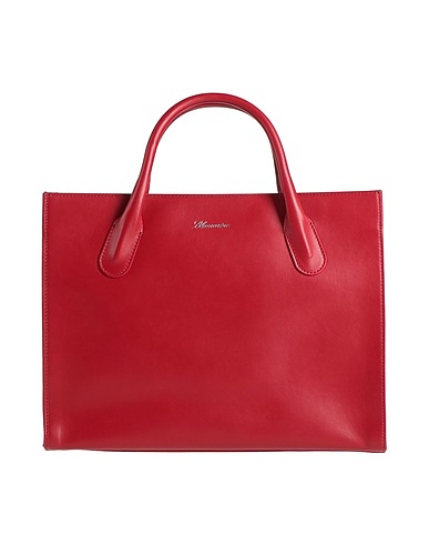 BLUMARINE Handbag Tomato red 100% Cow leather