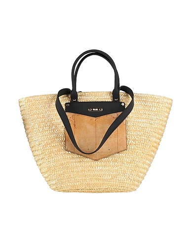 ALVIERO MARTINI 1a CLASSE Handbag Beige 80% Straw, 14% Polyurethane, 4% PES, 2% Cotton