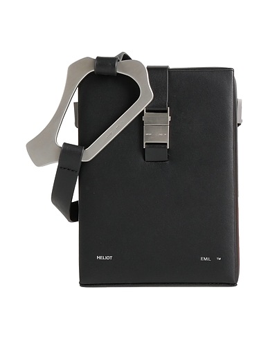 HELIOT EMIL Across-body bag Black Leather