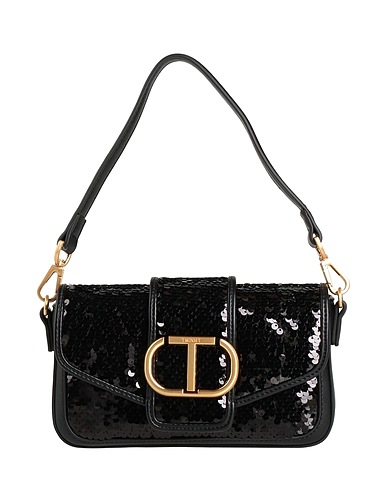 TWINSET Handbag Black 100% Polyester