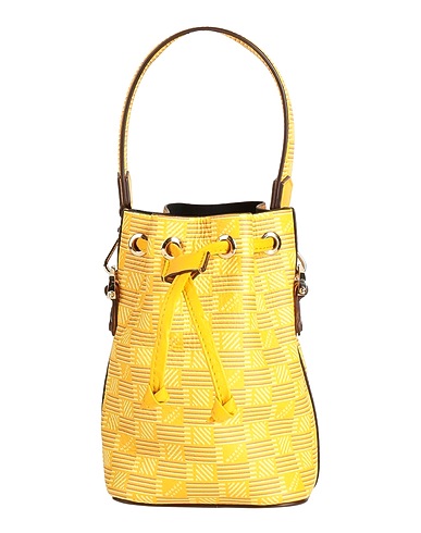 MOREAU Paris Handbag LA PON
 Yellow Calfskin