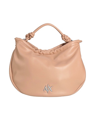 ARMANI EXCHANGE Handbag Light brown 100% Polyester