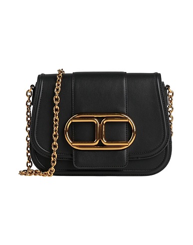 ELISABETTA FRANCHI Across-body bag Black 55% Polyester, 45% Polyurethane