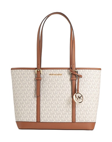 MICHAEL MICHAEL KORS Handbag Off white Textile fibres