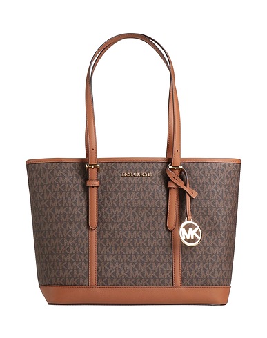 MICHAEL MICHAEL KORS Handbags MARRONE Textile fibres
