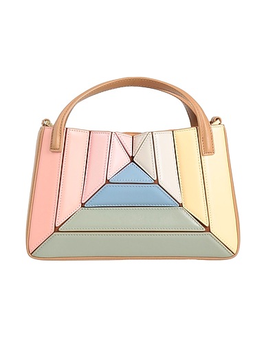MLOUYE Handbag Pink Leather