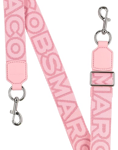 MARC JACOBS Bag accessories & charms Pink 99% Polyester, 1% Nylon, Leather