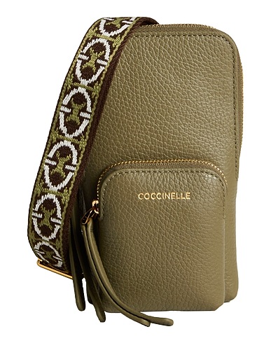 COCCINELLE Borsa a tracolla Verde militare Pelle