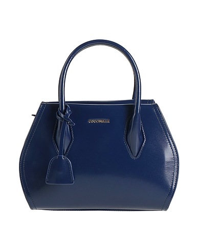 COCCINELLE Handbag Navy blue Leather