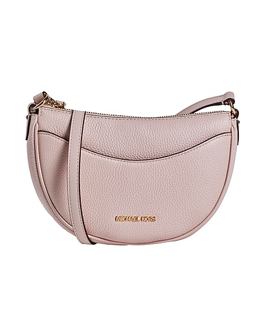 MICHAEL MICHAEL KORS Cross-body bags Pink 100% Cow leather