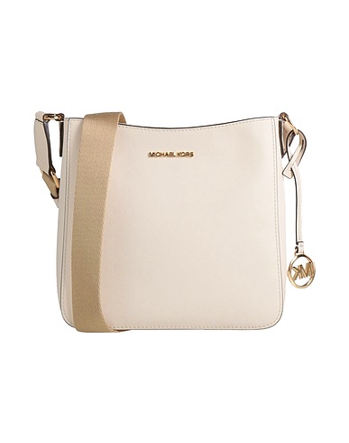 MICHAEL MICHAEL KORS Cross-body bags Ivory Textile fibers